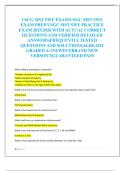 USCG MST SWE EXAM&sol;USGC MST SWE  EXAM PREP&sol;USGC MST SWE PRACTICE  EXAM 2025&sol;2026 WITH ACTUAL CORRECT  QUESTIONS AND VERIFIED DETAILED  ANSWERS&vert;FREQUENTLY TESTED  QUESTIONS AND SOLUTIONS&vert;ALREADY  GRADED A&plus;&vert;NEWEST&vert;BRAND NEW  VERSON&excl;&excl;&vert;GUARANTEED PASS