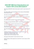 USCG MST SWE Exam Study Questions and Answers 100&percnt; Correct 2025 Graded A&plus;