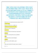 MKC SWE USGC EXAM&sol;MKC SWE USGC  EXAM PREP&sol;MKC SWE USGC PRACTICE  EXAM 2025&sol;2026 WITH ACTUAL CORRECT  QUESTIONS AND VERIFIED DETAILED  ANSWERS&vert;FREQUENTLY TESTED  QUESTIONS AND SOLUTIONS&vert;ALREADY  GRADED A&plus;&vert;NEWEST&vert;BRAND NEW  VERSON&excl;&excl;&vert;GUARANTEED PASS