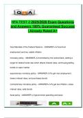HFA Test 2 &ndash; Exam Prep 2025&sol;2026 &vert; 80&plus; Questions &vert; Fiscal & Monetary Policy&comma; Economics&comma; Capital Cost & Market Systems