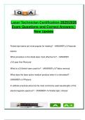 Laser Technician Certification 2025&sol;2026 &vert; 100&plus; Questions &vert; Chromophores&comma; Laser Physics&comma; Hair Removal & Vascular Treatments