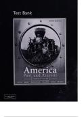 America Past and Present&comma; 9th Edition Test Bank