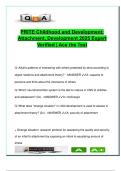 PRITE Childhood and Development 2025&sol;2026 &vert; 80&plus; Q&A &vert; Attachment Theory&comma; Mahler&rsquo;s Stages&comma; Temperament&comma; Psychopathology &vert; Psychiatry