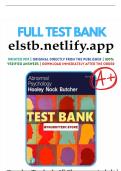 Test Bank for Abnormal Psychology&comma; 18th Edition by Jill M&period; Hooley&vert; Test Bank With 100&percnt; Veri&filig;ed Answers