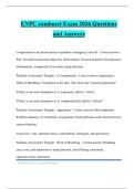ENPC comboset Exam 2026 Questions and Answers