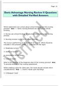 Davis Advantage Nursing Review II Questions  with Detailed Verified Answers