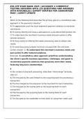 ETA CPP EXAM BANK 2025 &vert; ACCURATE 2 CURRENTLY TESTING VERSIONS WITH 125 QUESTIONS AND ANSWERS WITH RATIONALES &vert; EXPERT VERIFIED FOR GUARANTEED PASS &vert; LATEST UPDATE