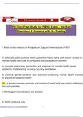 PSI Test Prep Study for PMHC Exam &ndash; Verified Questions & Answers with A&plus; Grading