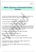 NETA 3 Questions with Detailed Verified  Answers