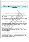 NETA 3 Questions with Detailed Verified  Answers 
