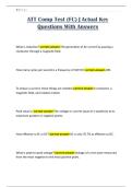 ATT Comp Test &lpar;FC&rpar; &vert; Actual Key Questions With Answers