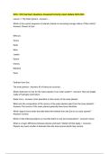 GEOL 109 Final Exam Questions Answered Correctly Latest Update 2025-2026