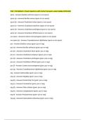 HSS 1100 Midterm 2 Exam Questions with Correct Answers Latest Update 2025-2026