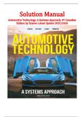 Automotive Technology&colon; A Systems Approach &lpar;4th Canadian Edition&rpar; &ndash; Nelson Education &lpar;2021&rpar; &ndash; Instructor&rsquo;s Manual and Teaching Guide