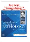 Comprehensive Radiographic Pathology &lpar;8th Edition&rpar; &ndash; Eisenberg & Johnson &ndash; Complete Test Bank with Answers