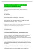 NURS 345 Exam 2 Sher path Study  Guide And Answers 2025&period;