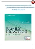 Family Practice Guidelines&comma; Sixth Edition