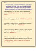 NAUI OPEN WATER ELEARNING CERTIFICATION EXAM LATEST  2025&sol;2026 ACTUAL EXAM WITH COMPLETE QUESTIONS AND  CORRECT DETAILED ANSWERS &lpar;100&percnt; VERIFIED ANSWERS&rpar;  &vert;ALREADY GRADED A&plus;&vert; &vert;&vert;PROFESSOR VERIFIED&vert;&vert; &vert;&vert;BRANDNEW&excl;&excl;&excl;&vert;&vert;