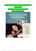 Test Bank for Maternal Child Nursing &ndash; 6th Edition by Emily Slone McKinney &vert; Complete Verified Answers for All Chapters &lpar;1&ndash;55&rpar;