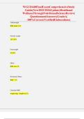 Health and Wellness Through Nutritional Science &lpar;WGUD440&rpar; &ndash; Final Exam Comprehensive Study Guide &lpar;2025&sol;2026 Update&rpar; &vert; Complete Review with Verified Questions and Answers