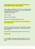 DENTAL HYGIENE OSCE - ORAL PATHOLOGY EXAM RATED A&plus;  WITH CORRECT ANSWERS UPDATED 2025&sol;26
