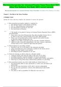 Pharmacotherapeutics for Advanced Practice&colon; A Practical Approach&comma; 5th Edition &lpar;Arcangelo et al&period;&rpar; &vert; 2025 Exam Test Bank & Study Revision Guide &vert; Complete Verified Questions & Answers