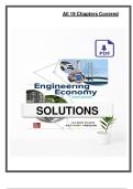 Solutions Manual for Engineering Economy&comma; 9th Edition by Leland Blank & Anthony Tarquin &vert; Complete Worked Solutions and Explanations
