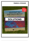 Solutions Manual for Physical Metallurgy&colon; Principles and Design&comma; 1st Edition by Gregory N&period; Haidemenopoulos &vert; Complete Worked Solutions and Explanations