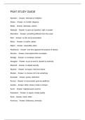 PSAT STUDY GUIDE