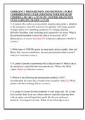 EMERGENCY PREPAREDNESS AND RESPONSE COURSE  COMPREHENSIVE EXAM QUESTIONS WITH DETAILED  VERIFIED AND 100&percnt; ACCURATE ANSWERS BRAND NEW  EXAM ALREADY GRADED A&plus; PASS