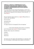 MODULE 12&colon; PRICING COMPREHENSIVE EXAM  QUESTIONS WITH DETAILED VERIFIED AND 100&percnt;  ACCURATE ANSWERS BRAND NEW EXAM ALREADY  GRADED A&plus; PASS 