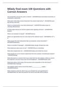 Milady final exam 100 Questions with Correct Answers