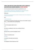FDNYC G60 PRACTICE EXAM 2025&sol;2026 LATEST COMPLETE  QUESTION AND ANSWER GRADED A&plus; 100&percnt; VERIFIED 