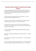 HIM 201&colon; Chapter 4 Workbook &vert; Questions with Complete Solutions