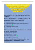CMY1502 EXAM PACK 2024&sol;2025 QUESTIONS AND  ANSWERS &vert;&vert; VERIFIED CRIMINOLOGY EXAM  SOLUTIONS AND CORRECT ANSWERS   &vert;&vert; 100&percnt; GUARANTEED PASS   <LATEST VERSION> 