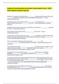 National Guardianship Association &lpar;NGA&rpar; Exam Prep &vert; Updated 2025&ndash;2026 Study Guide & Practice Material 