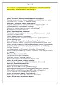 Research Methods  EXAMINATION 2 2025 UPDATED 2025 &ndash; 2026 WITH QUESTIONS  WITH CORRECT ANSWERS VERIFIED 100&percnt; GRADED A&plus;  
