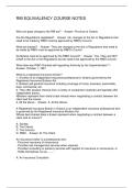 RIB EQUIVALENCY COURSE NOTES