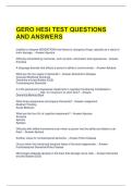 GERO HESI TEST QUESTIONS AND ANSWERS 
