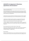 GGH3701 Assignment 2 Revision Questions and Answers