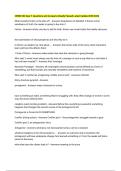 CRWR 200 Quiz 1 Questions and Answers Already Passed Latest Update 2025-2026