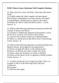 NURS Theory Exam 4 Questions With Complete Solutions