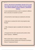 CRITICAL CARE HESI EXIT EXAM NEWEST 2025&sol;2026 ACTUAL EXAM  WITH COMPLETE QUESTIONS AND CORRECT DETAILED ANSWERS  &lpar;100&percnt; VERIFIED ANSWERS&rpar; &vert;ALREADY GRADED A&plus;&vert; &vert;&vert;PROFESSOR  VERIFIED&vert;&vert; 