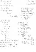 Orange Coast College MATH A115&colon; Final Exam 