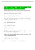 NJ Permit State Exam Questions And Answers Latest Update Graded A&plus;