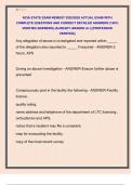 NCIA STATE EXAM NEWEST 2025&sol;2026 ACTUAL EXAM WITH  COMPLETE QUESTIONS AND CORRECT DETAILED ANSWERS &lpar;100&percnt;  VERIFIED ANSWERS&rpar; &vert;ALREADY GRADED A&plus;&vert; &vert;&vert;PROFESSOR  VERIFIED&vert;&vert; 