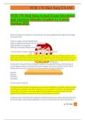 NUR 170 Med Surg Actual Exam Questions and Answers Already Graded A&plus; Latest Version 2025 