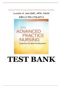 Test Bank for Advanced Practice Nursing&colon; Essentials for Role Development&comma; 5th Edition by Lucille A&period; Joel &ndash; Complete Chapters 1&ndash;31 Comprehensive Study Resource