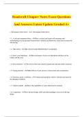 Roadcraft Chapter Notes Exam Questions And Answers Latest Update Graded A&plus;
