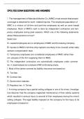 CPCU 552 EXAM QUESTIONS AND ANSWERS